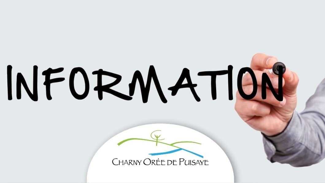 Information de la Commune de Charny Orée de Puisaye - 1