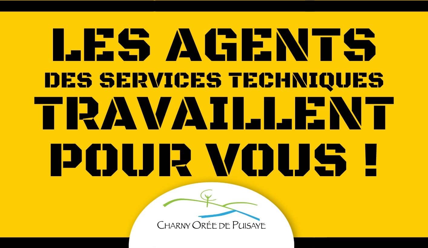 LES AGENTS DES SERVICES TECHNIQUES TRAVAILLENT POUR VOUS ! - 1