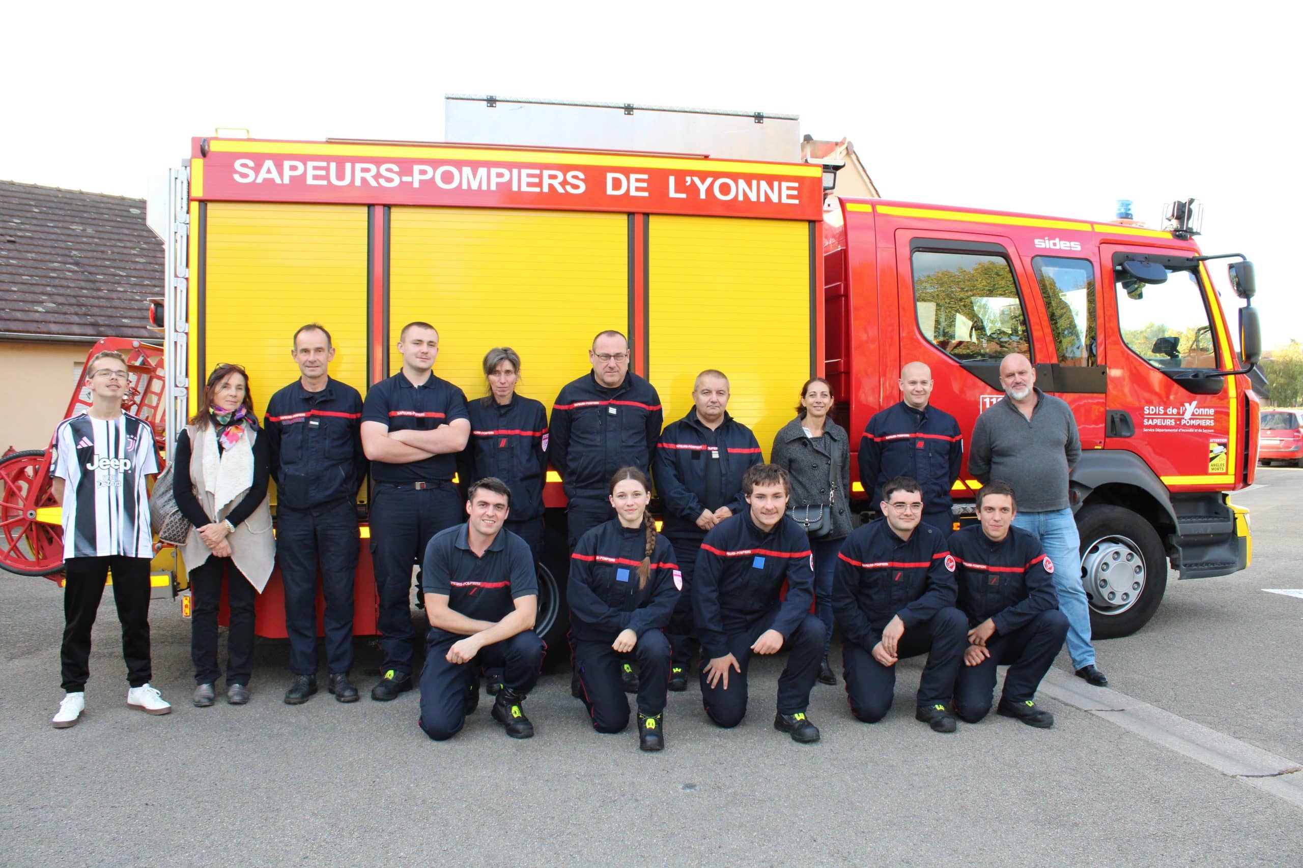 🚒 Un nouveau véhicule pour les sapeurs-pompiers du centre de secours
