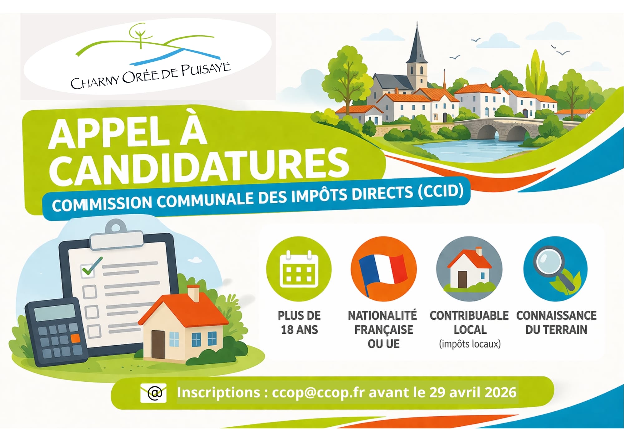 Commune de Charny Orée de Puisaye